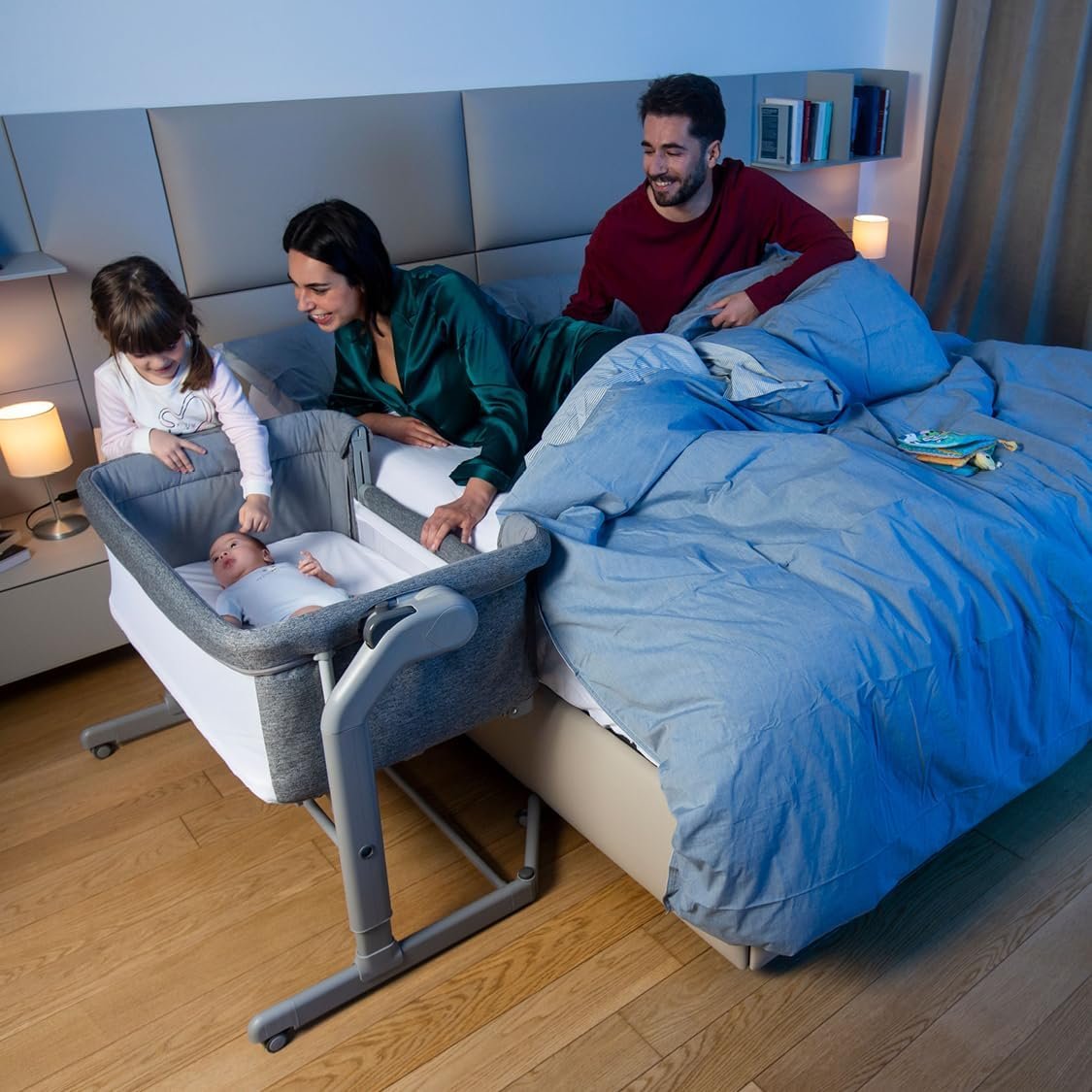 Cuna Next2Me Magic Evo de Chicco: Ergonomía, Seguridad y Confort para Bebés