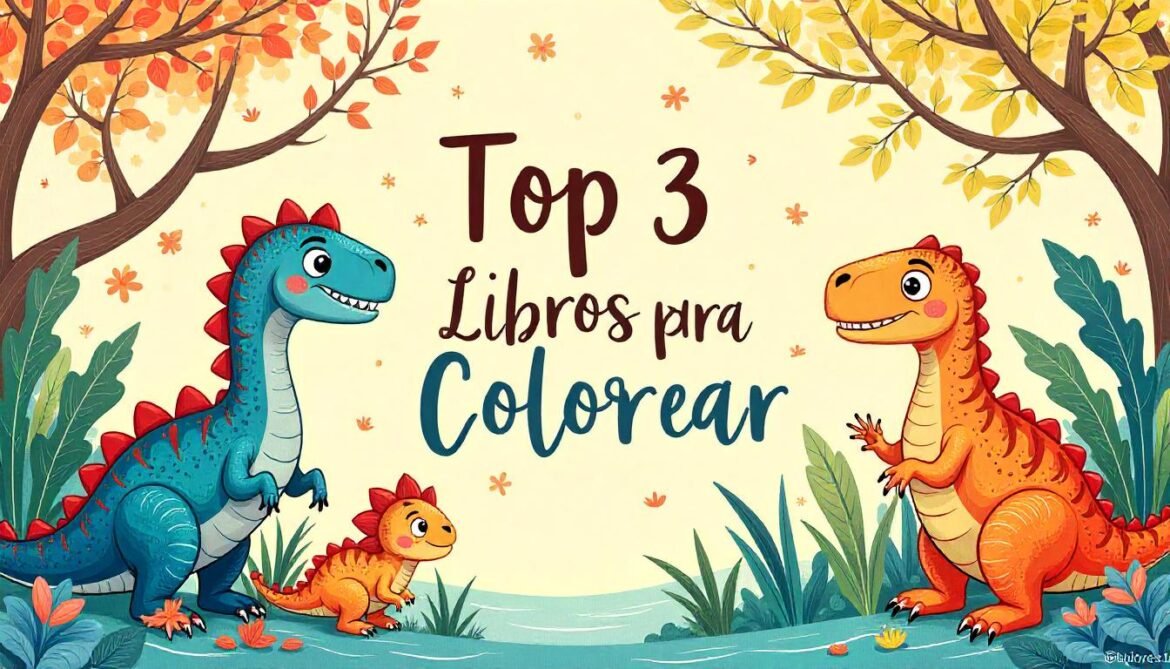 ¡Revoluciona la Creatividad Infantil! Descubre el TOP 3 Libros para Colorear que Están Encendiendo la Imaginación