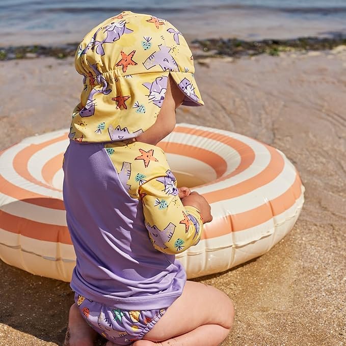 Gorro de Playa Reversible de Bambino Mio: Protección Ecofriendly y Estilo para los Más Pequeños