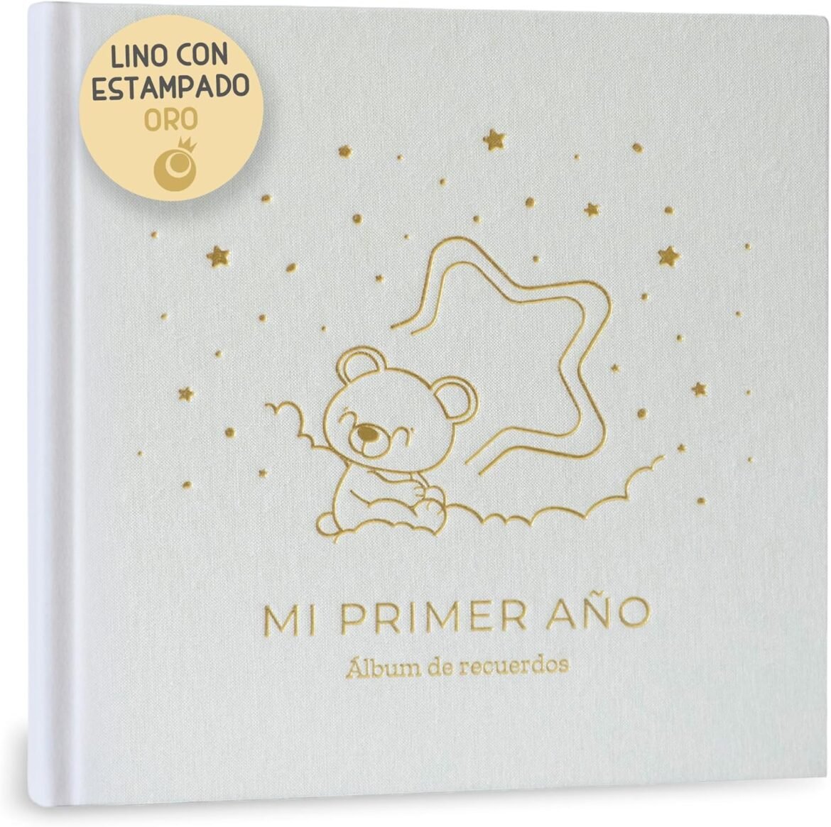 Álbum «Mi Primer Año» de LenoaBaby: Captura 75 páginas de recuerdos con estilo y sostenibilidad