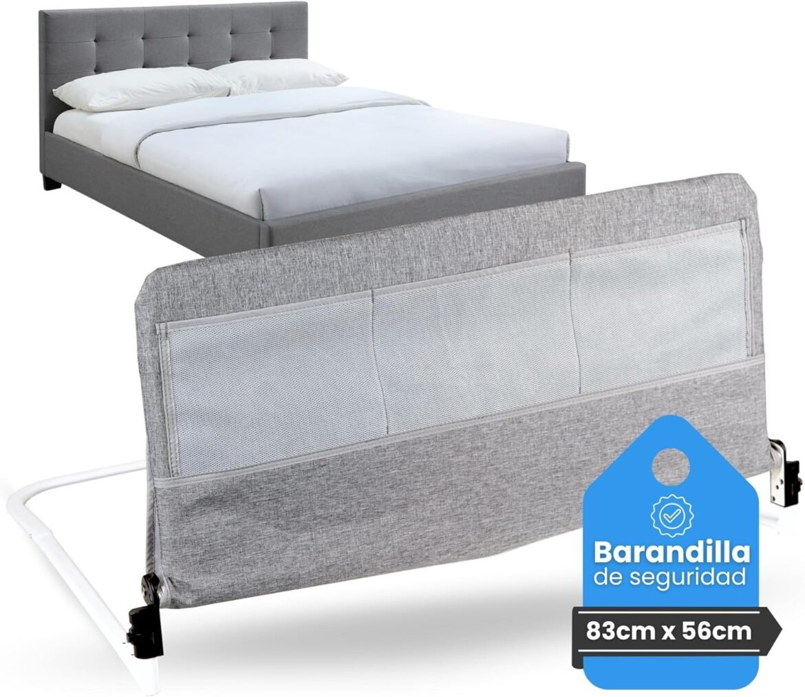 Urnspire® Barandilla de Seguridad para Cama Infantil — Máxima Protección con Estilo